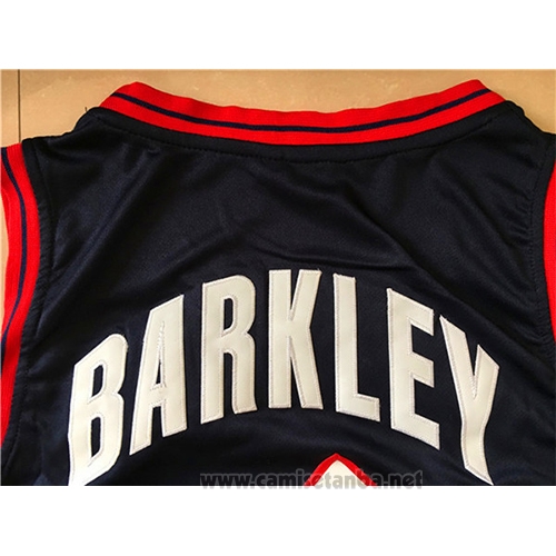 Camiseta USA 1996 Charles Barkley #4 Negro